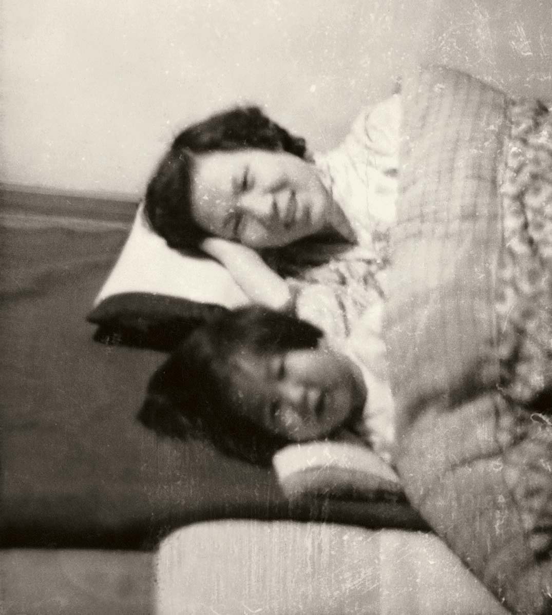 With Mother, 1954