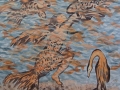 <em>Blue Heron Dance I</em>, 2007. Mixed media on canvas, 58 x 72 in. (147 x 183 cm)