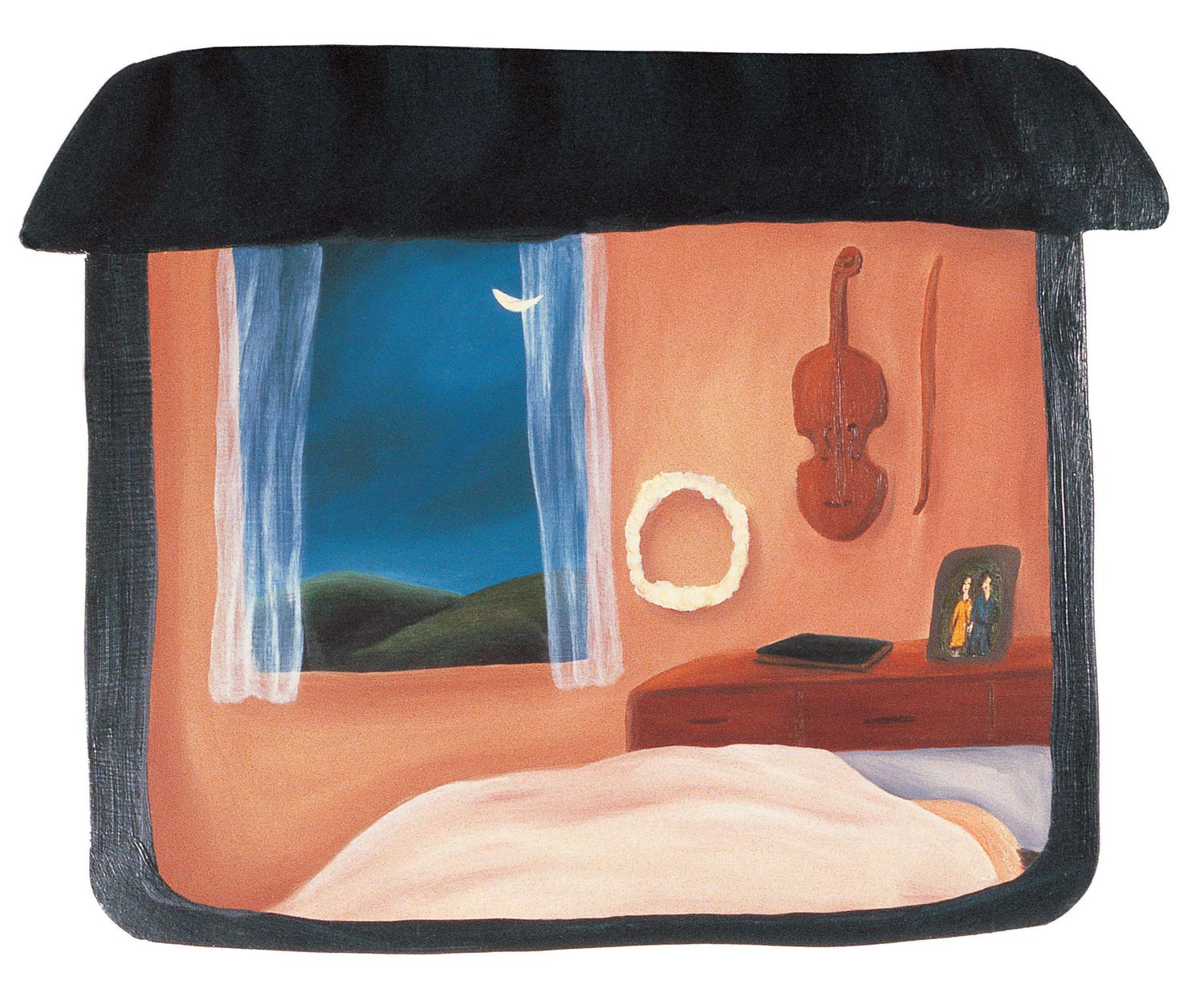 <em>Room with a Violin</em>, 1986. 24 x 24 in. (61 x 61 cm).jpg