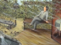 Birdman, 2010. Oil on canvas, 18 x 24 in. (45 x 61 cm)
