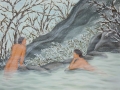 Hot Spring II 2009. Oil on canvas, 30 x 40 in. (76 x 102 cm)