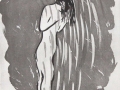 Cleansing, 2001. Etching, 12 x 9 in. (31 x 23 cm)