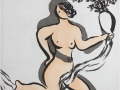 Dance of Beloved III, 2001. Etching, 30 x 22 in. (76 x 56 cm), 2001, Etching, 30 x 22 in. (76 x 56 cm)