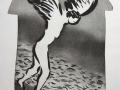 Angel Crossing, 2004. Etching, 24 x 18 in. (61 x 45 cm)